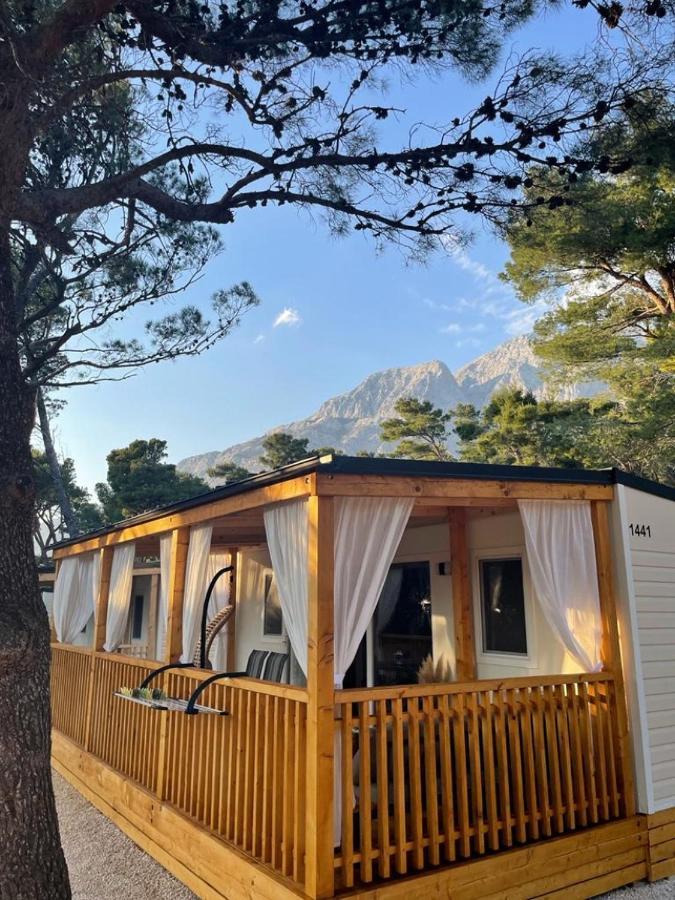 Mobile Homes Dololego - Camp Basko Polje Baška Voda Kültér fotó